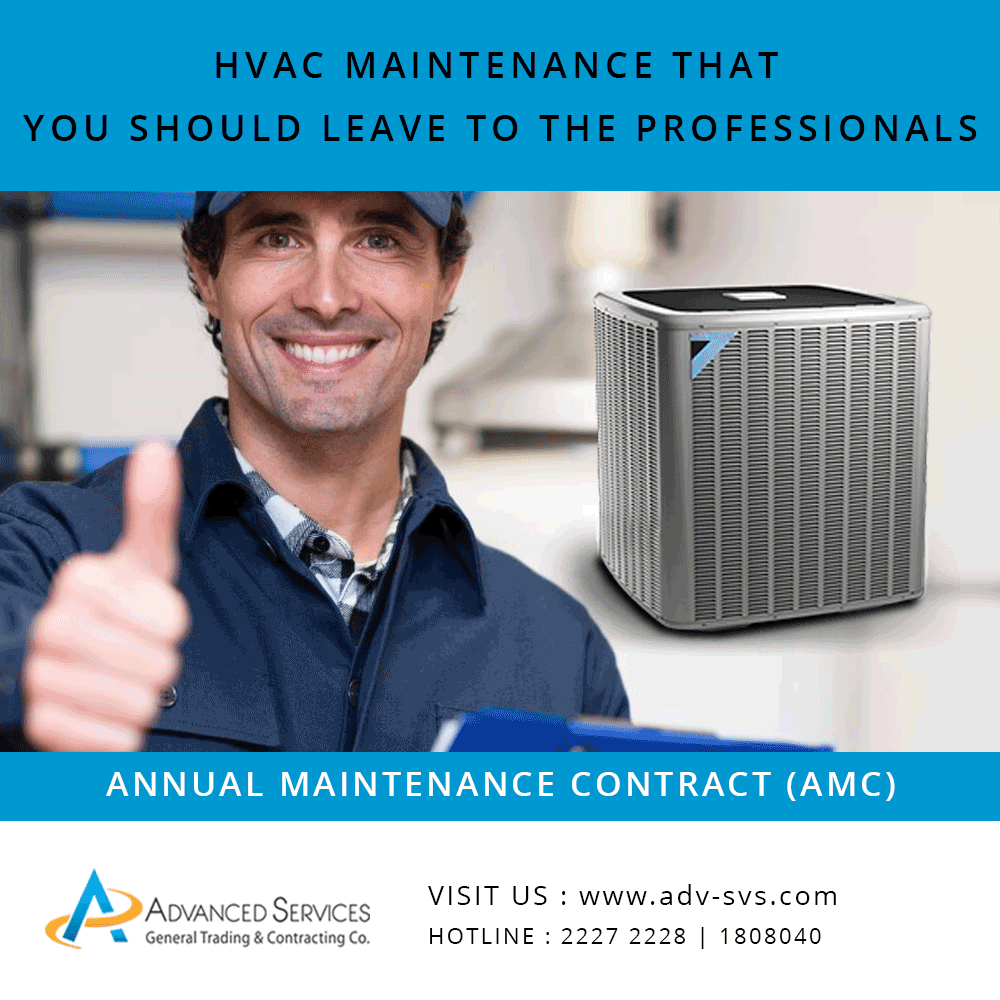 HVAC Maintenance that you should leave to the professionals