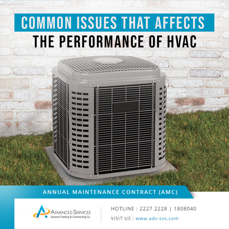 Common Issues that affect the performance of HVAC Advanced Services