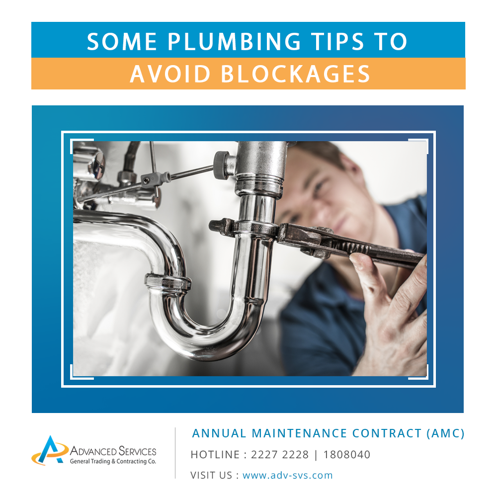 Some Plumbing tips to avoid blockages
