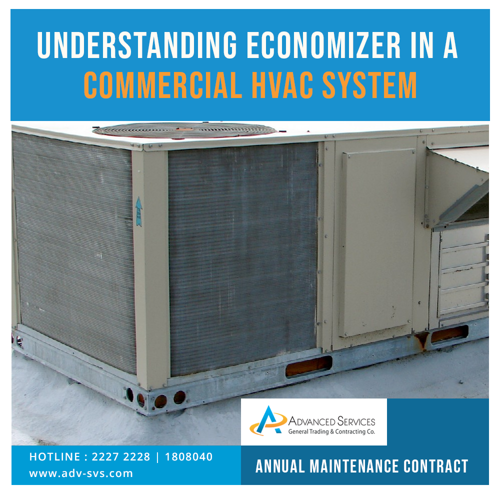 Understanding economizer in a commercial HVAC system