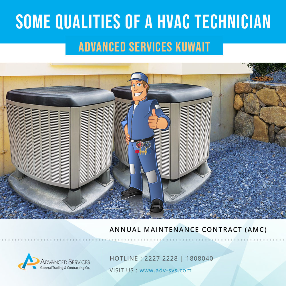 Some qualities of an HVAC technician